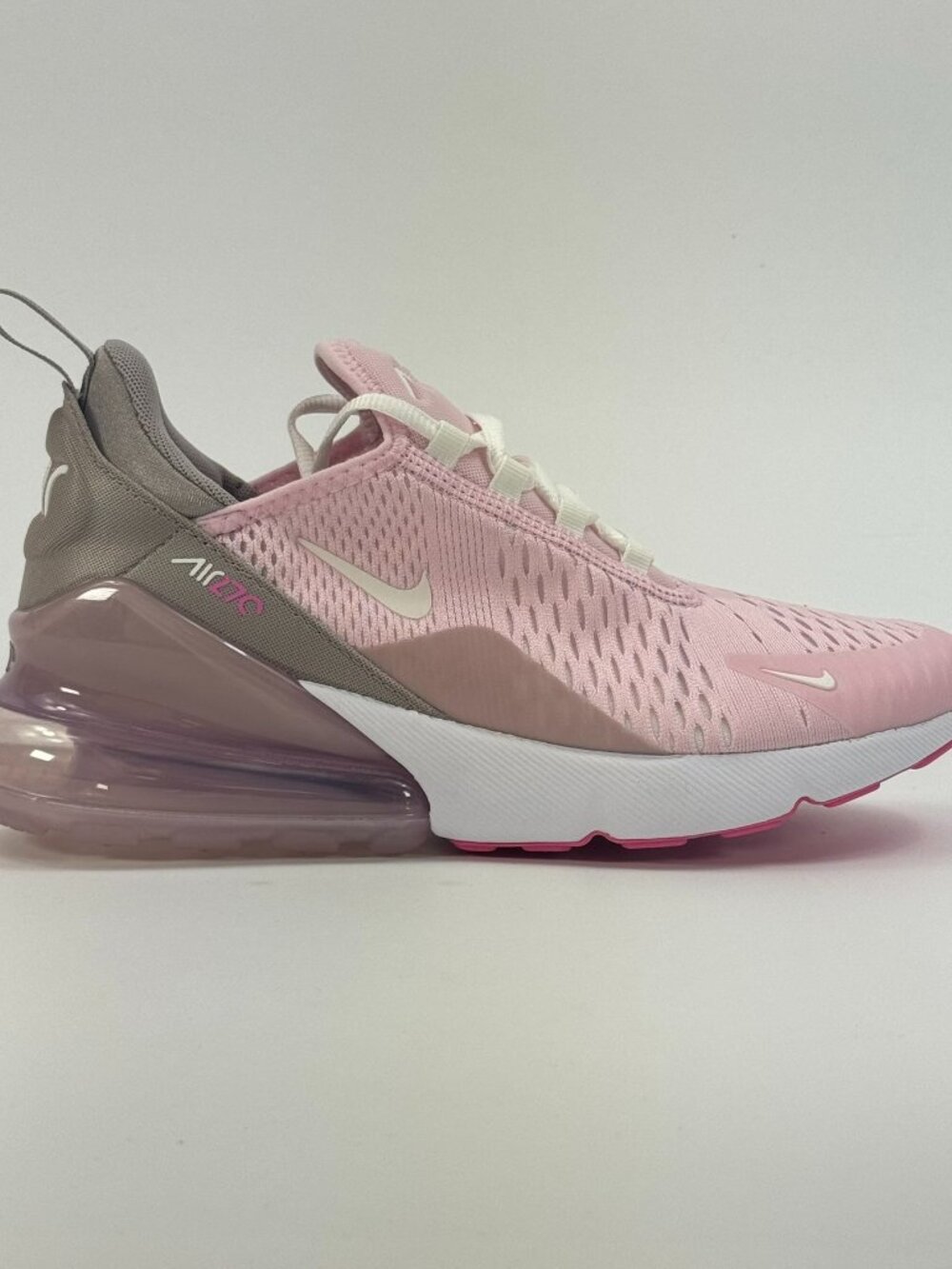 Nike Air Max 270 GS 'Pink Foam Platinum Violet' IB4435-663 size 6 Y / 7.5 W